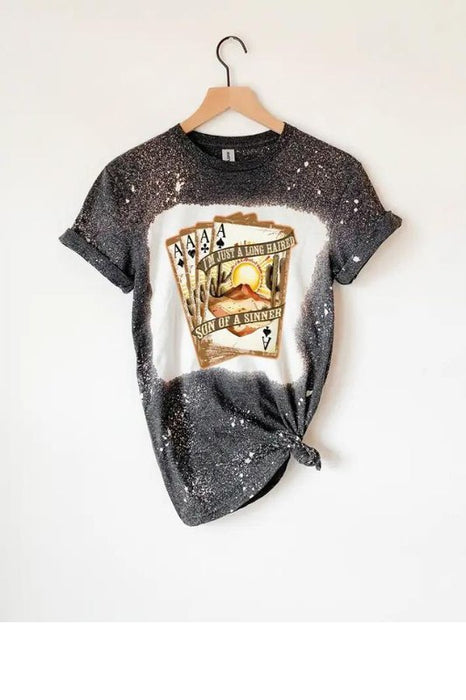 Son of a Sinner Bleached Graphic Tee