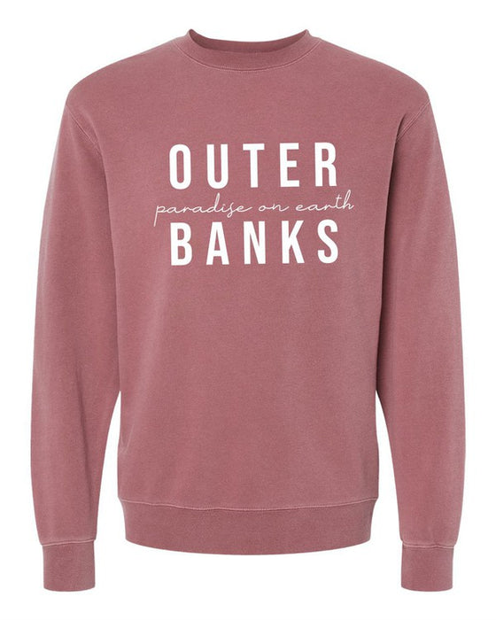 Outer Banks Pigment Dyed Crewneck Sweatshirt