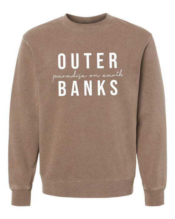 Outer Banks Pigment Dyed Crewneck Sweatshirt