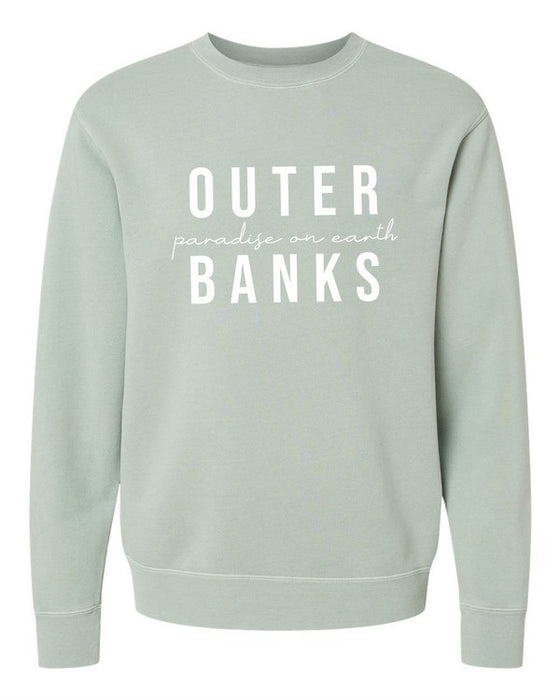 Outer Banks Pigment Dyed Crewneck Sweatshirt