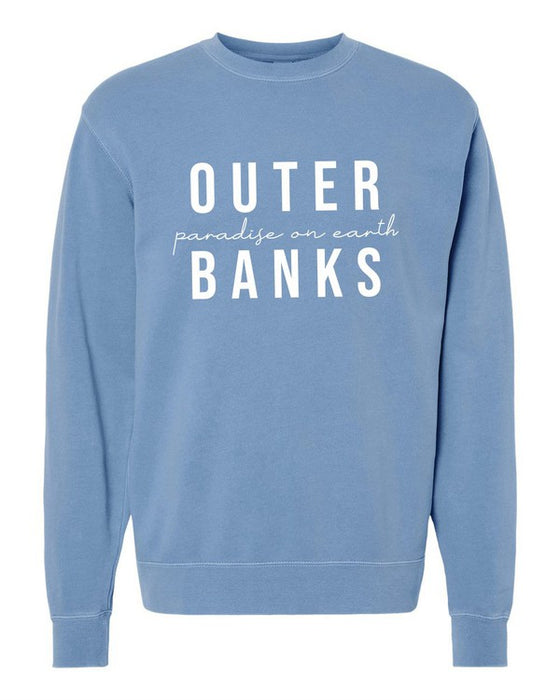 Outer Banks Pigment Dyed Crewneck Sweatshirt