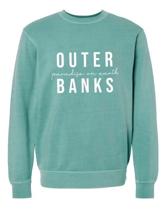 Outer Banks Pigment Dyed Crewneck Sweatshirt