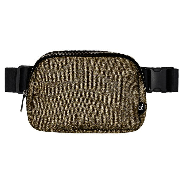 Glitter Tiny Mesh Fanny Pack - Authentic C.C Brand