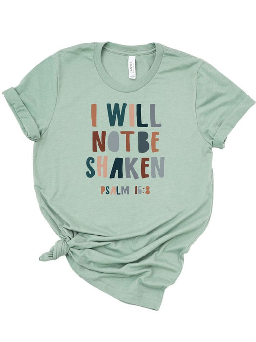 Colorful - I Will Not Be Shaken Softstyle Tee