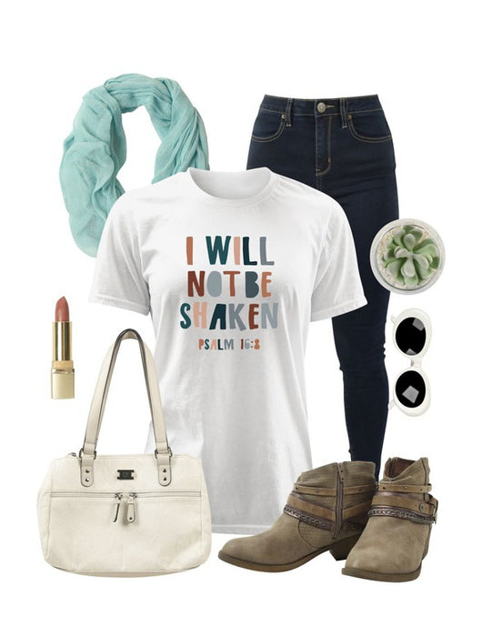 Colorful - I Will Not Be Shaken Softstyle Tee