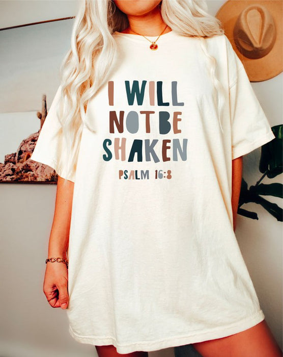 Colorful - I Will Not Be Shaken Softstyle Tee