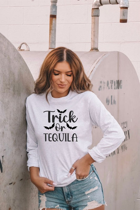 Trick or Tequila Long Sleeve Tee