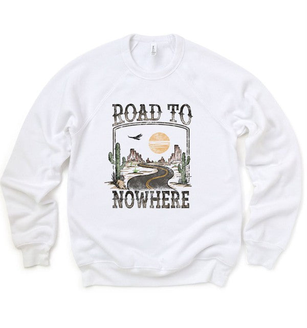 Road to Nowhere Crewneck Sweatshirt