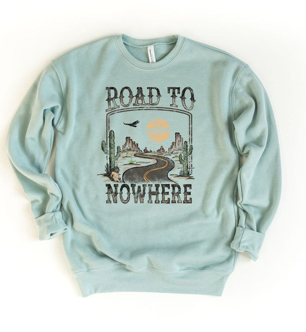 Road to Nowhere Crewneck Sweatshirt