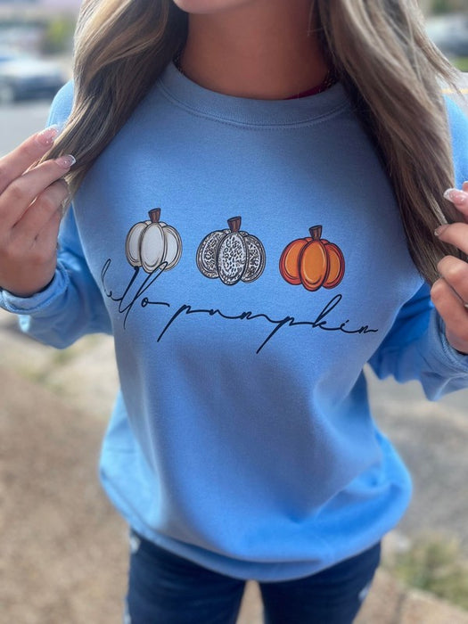 Hello Pumpkin Sweatshirt