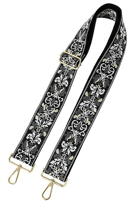 2 Inch Wide Aztec Tribal Pattern Guitar Strap - E2G World