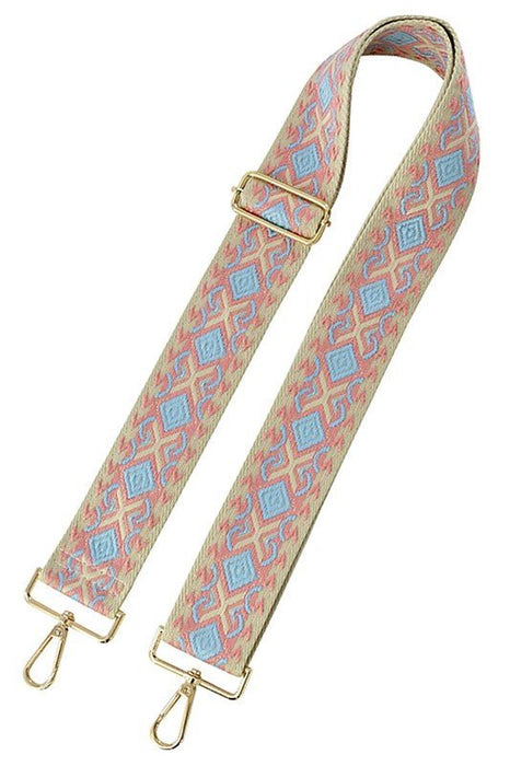 2 Inch Wide Aztec Tribal Pattern Guitar Strap - E2G World