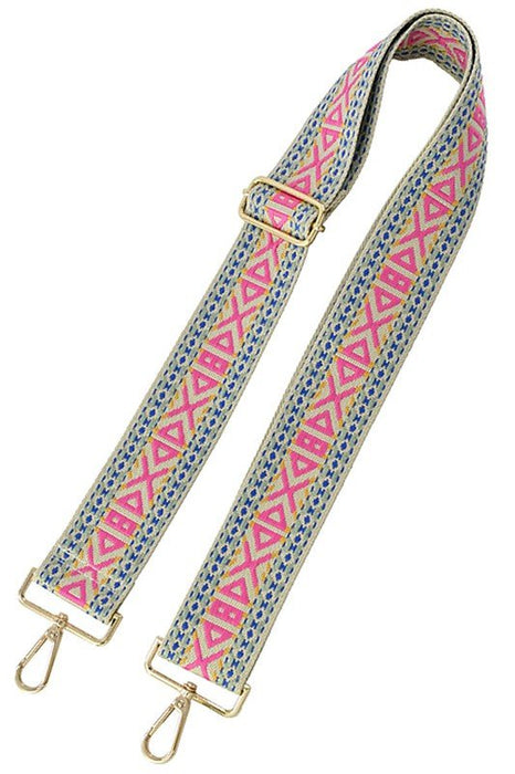 2 Inch Wide Aztec Tribal Pattern Guitar Strap - E2G World