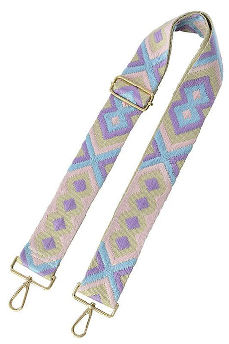 2 Inch Wide Aztec Tribal Pattern Guitar Strap - E2G World