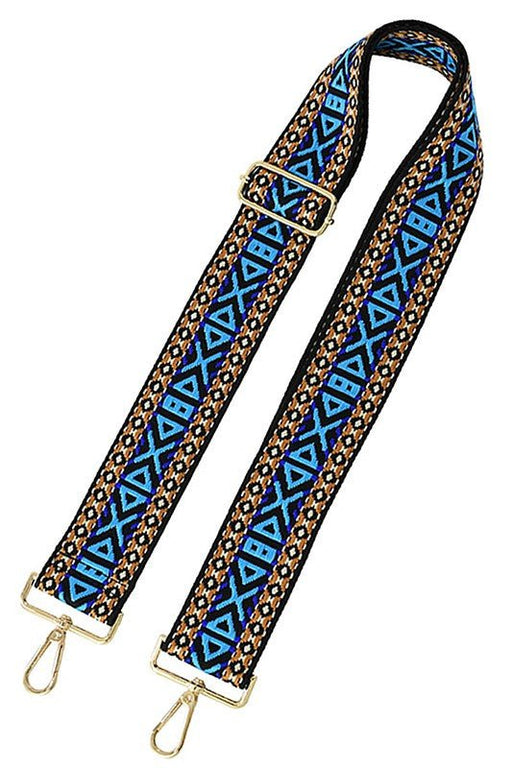 2 Inch Wide Aztec Tribal Pattern Guitar Strap - E2G World