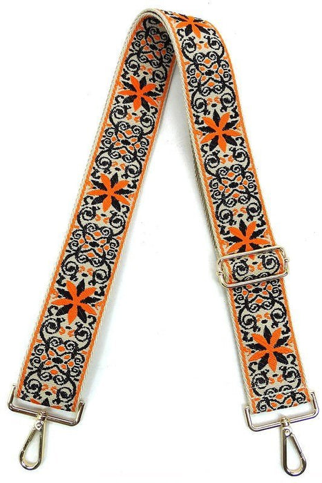 2 Inches Wide Aztec Tribal Pattern Guitar Strap - E2G World