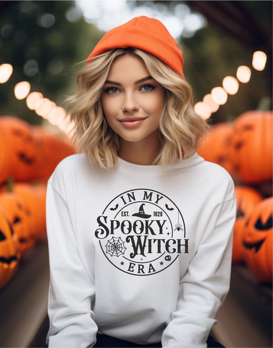 In My Spooky Witch Era Graphic Crew Sweatshirt