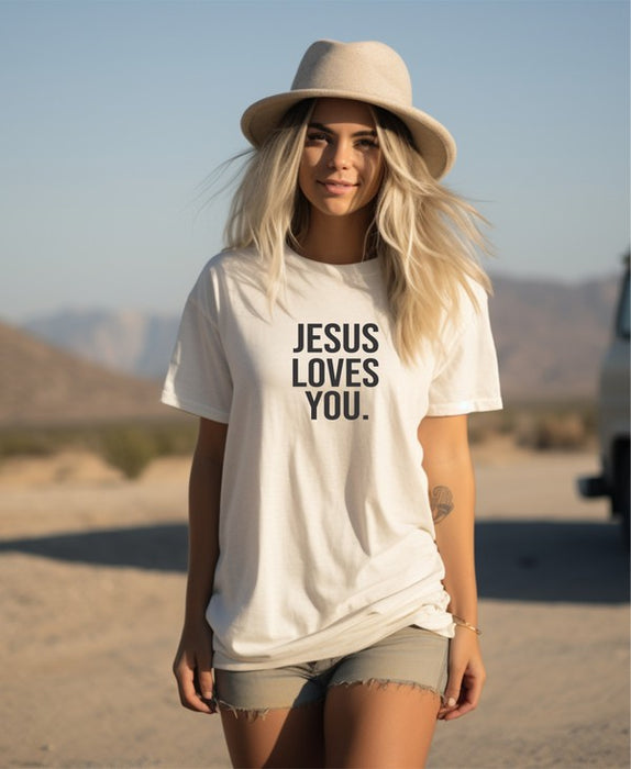 Jesus Loves You Graphic Tee