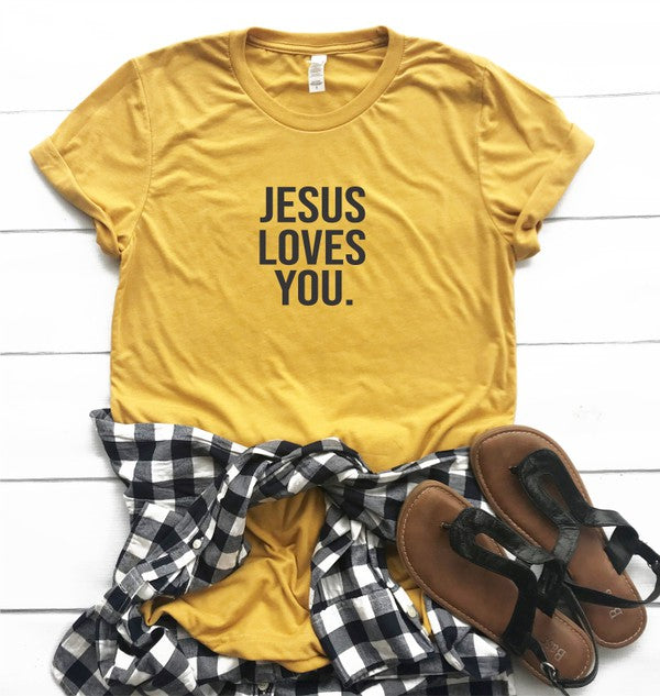 Jesus Loves You Graphic Tee