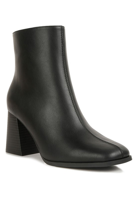 Cox Cut Out Block Heeled Chelsea Boots