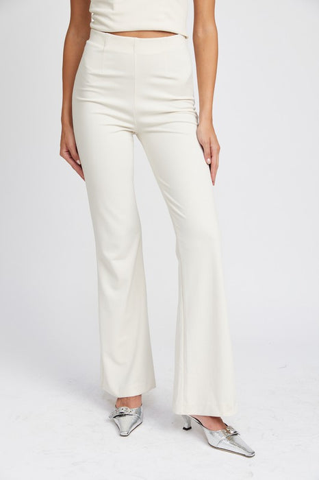 HIGH WAIST FLARED PANTS