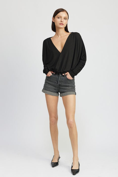 DOLMAN TWIST FRONT TOP