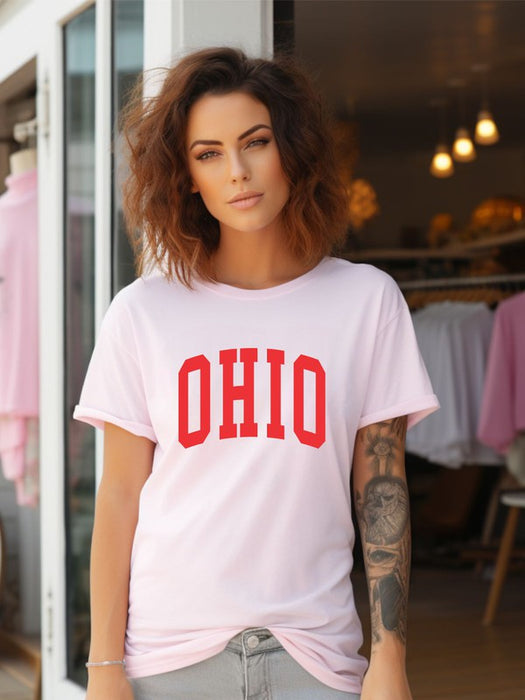 Ohio Red Varsity BC Short Sleeve Tee