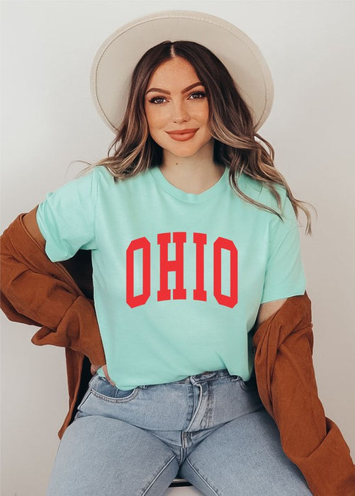 Ohio Red Varsity BC Short Sleeve Tee