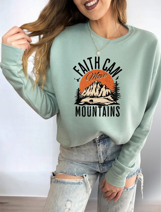 Faith Can Move Mountains Graphic Premium Bella