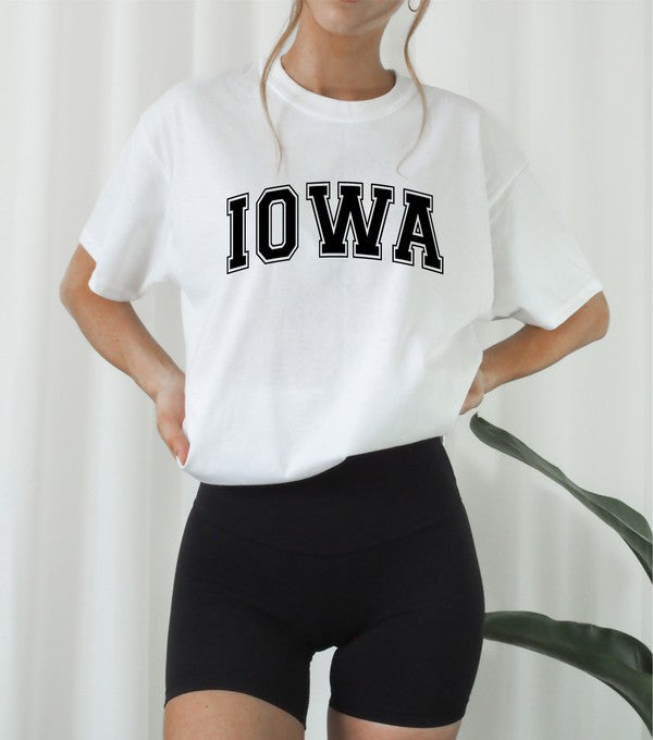 IOWA Varsity Boutique Style Tee