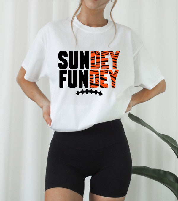 Cincinnati Sundey Fundey Graphic Short Sleeve Tee