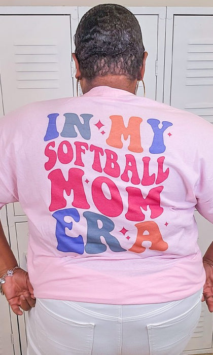 In My Softball Mom Era Graphic T-Shirt
