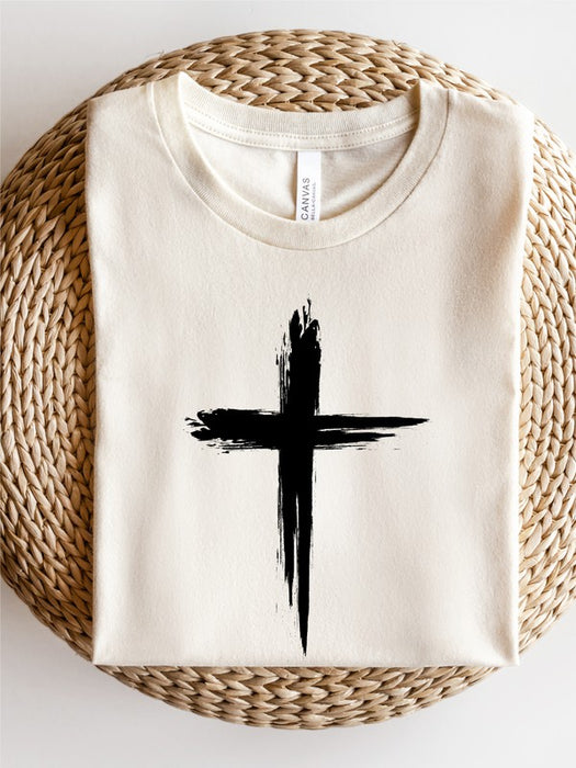 Graffiti Cross Graphic Tee