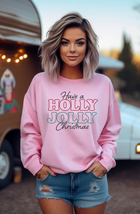 Have a Holly Jolly Christmas Graphic Sweatshirt