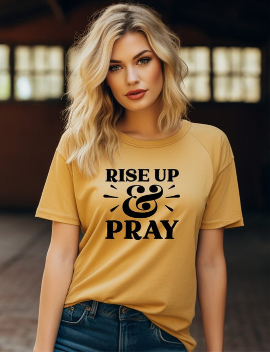 Rise Up and Pray Graphic Tee