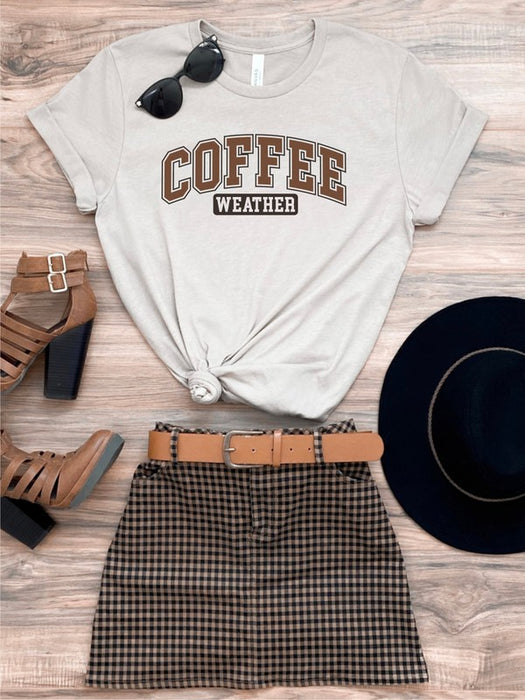 Coffee Weather Graphic Tee