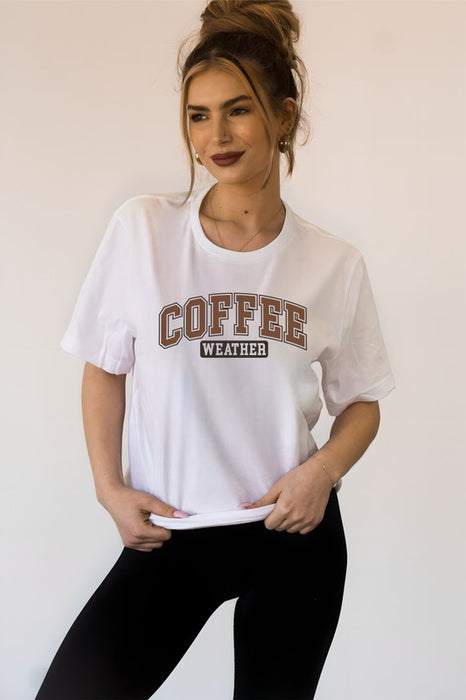 Coffee Weather Graphic Tee