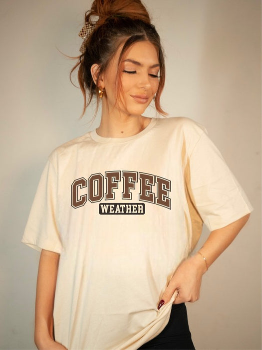 Coffee Weather Graphic Tee