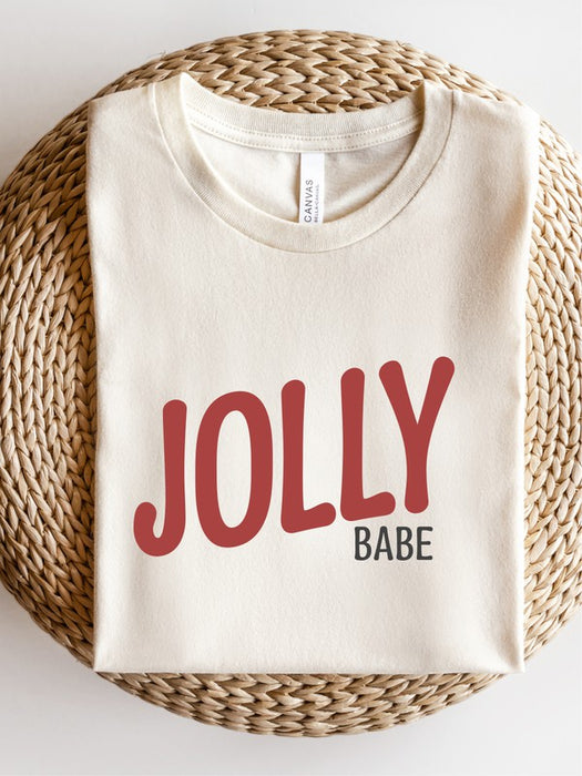 Jolly Babe Graphic Short Sleeve Tee