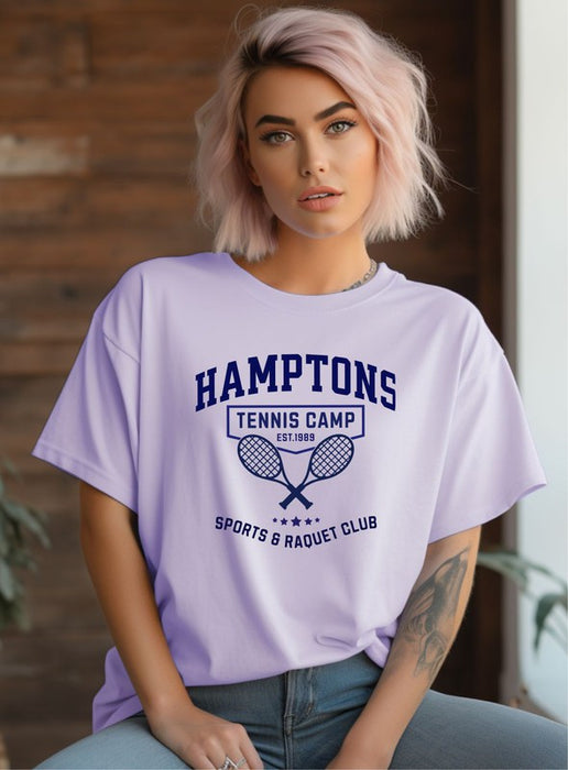 Hamptons Tennis Club Est 1989 Graphic Tee