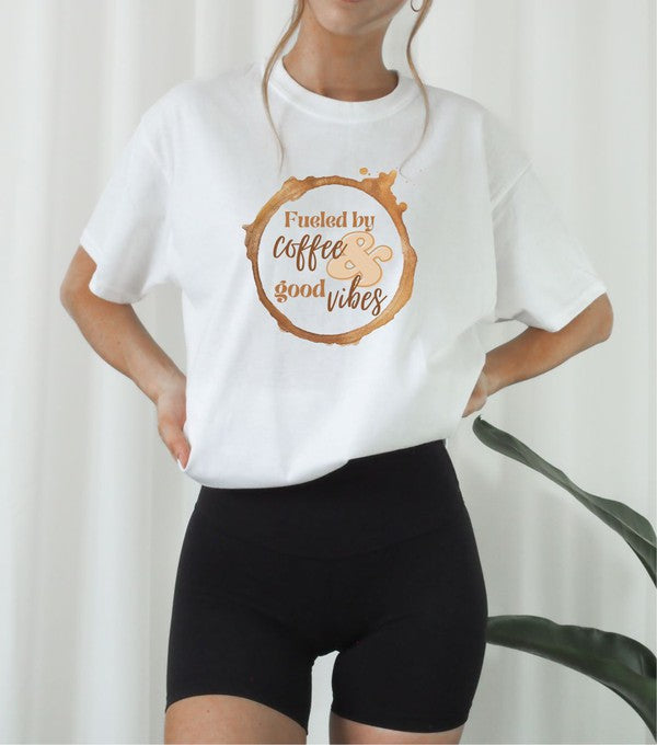 Coffee and Good Vibes Graphic Tee