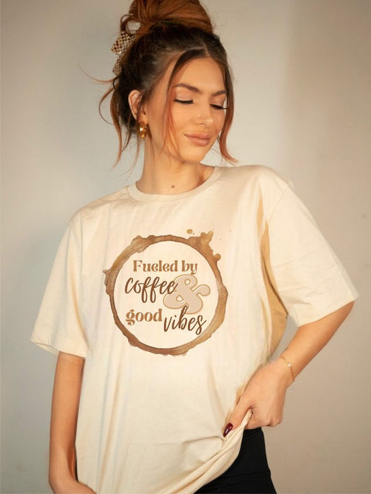 Coffee and Good Vibes Graphic Tee