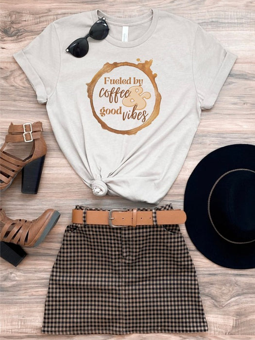 Coffee and Good Vibes Graphic Tee