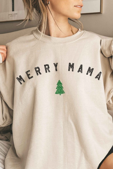 MERRY MAMA OVERSIZED SWEATSHIRT