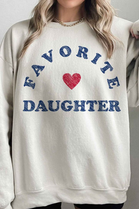 FAVORITE DAUGHTER OVERSIZED SWEATSHIRT