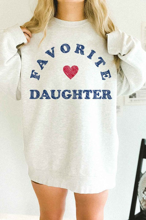 FAVORITE DAUGHTER OVERSIZED SWEATSHIRT