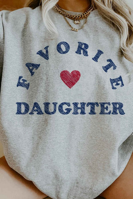 FAVORITE DAUGHTER OVERSIZED SWEATSHIRT