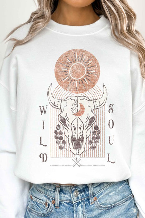 WILD SOUL OVERSIZED SWEATSHIRT