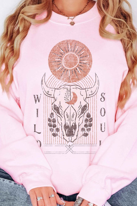 WILD SOUL OVERSIZED SWEATSHIRT