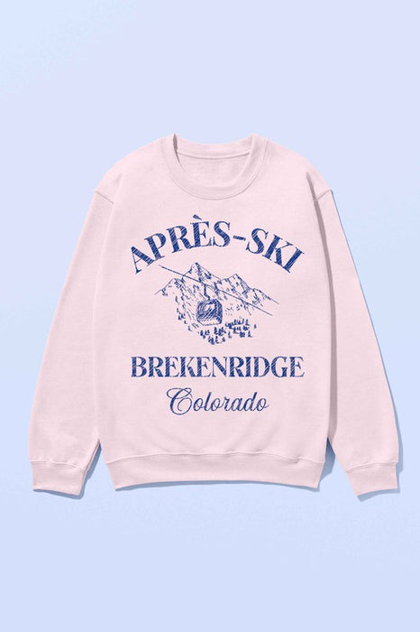 APRES SKI BRECKENRIDGE OVERSIZED SWEATSHIRT